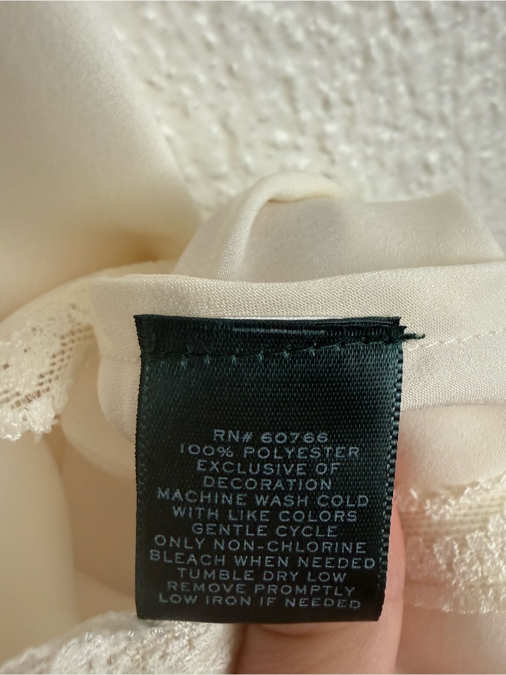 Lauren Ralph Lauren Bridal Satin Lace Chemise XS Ivory Night Cami Dress Elegant - Picture 4 of 6